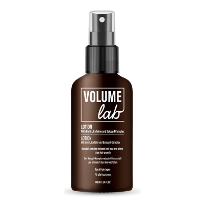VOLUME LAB HÅRVEKST LOTION MED BIOTIN, BIO-KOLLAGEN, KOFFEIN, BACAPIL™