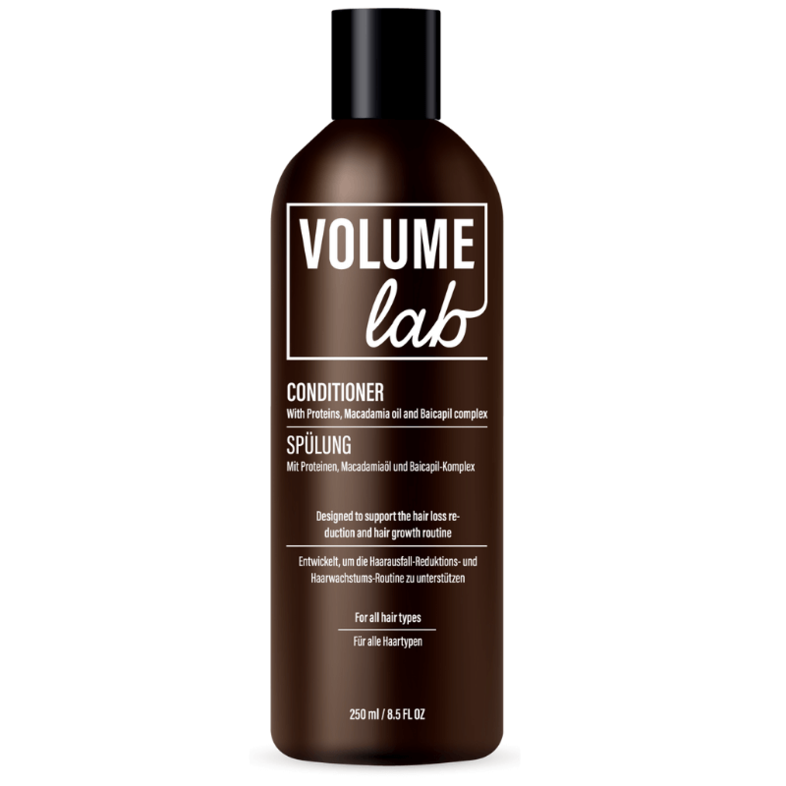VOLUME LAB BALSAM MED BIOTIN, BIO-KOLLAGEN OG MACADAMIAOLJE VOLUME LAB BALSAM MED BIOTIN, BIO-KOLLAGEN OG MACADAMIAOLJE