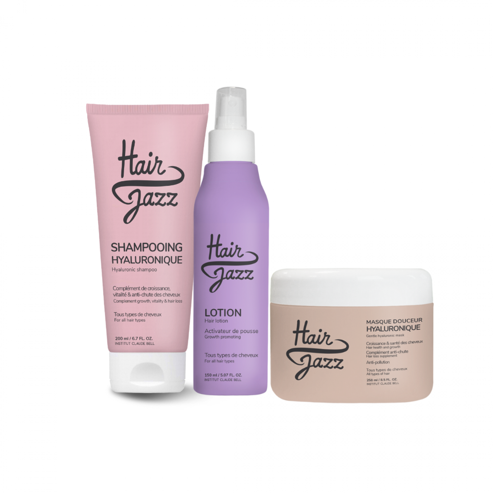 HAIR JAZZ - grunnleggende behandling for hårvekst og reparer HAIR JAZZ - grunnleggende behandling for hårvekst og reparer